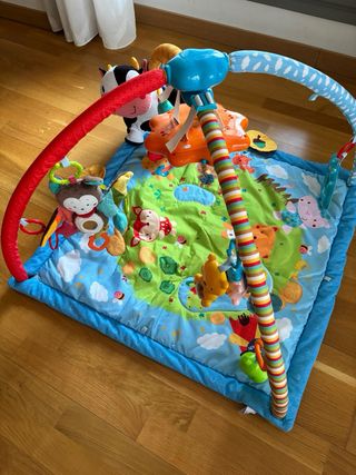 Vtech - Mantita y Gimnasio Cantarín 2 en 1  