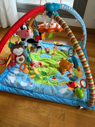 Vtech - Mantita y Gimnasio Cantarín 2 en 1  