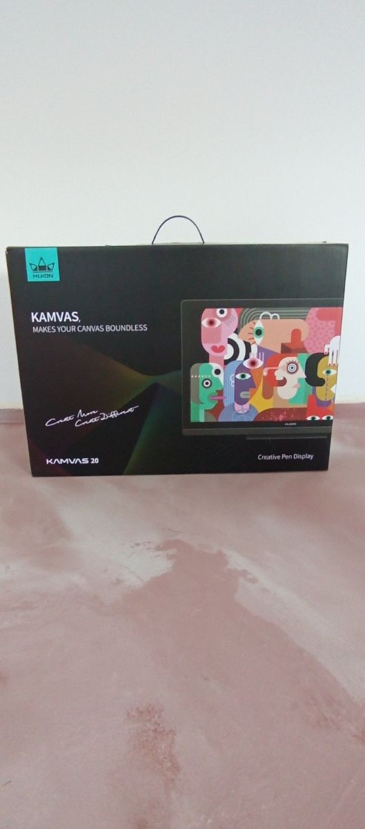 Kamvas 20, tableta gráfica