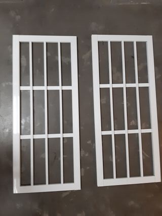2 REJAS DE VENTANA CORREDERA