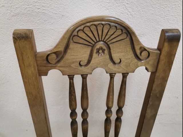 Mesa y sillas castellanas. Ocasión!