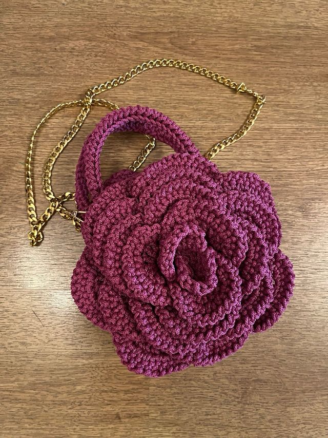 Bolso hecho a mano..,
