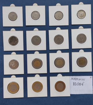 Moneds Emiratos Jordania Marruecos Túnez Turquía 6