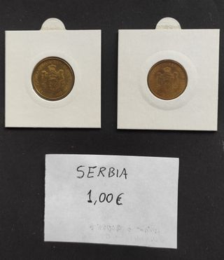 Monedas Albania Bosnia R.Checa Rumanía Serbia 7