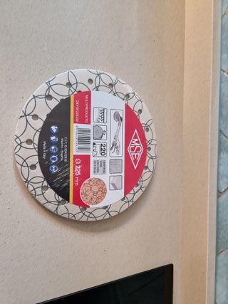 Discos 225mm MSE velcro lijadora jirafa NUEVOS