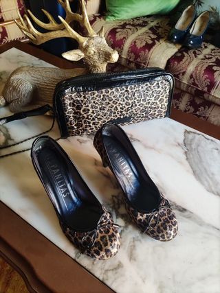 Bolso y zapatos de Hispanitas