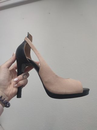 Zapatos tacón Zara 