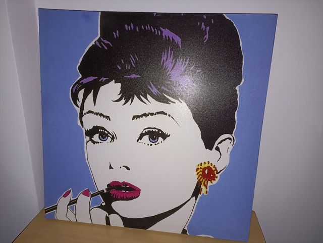 Cuadros Pop Art Audrey Hepburn