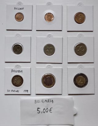 Monedas Bulgaria Canadá Hungría Noruega Polonia 10