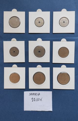 Monedas Bulgaria Canadá Hungría Noruega Polonia 10