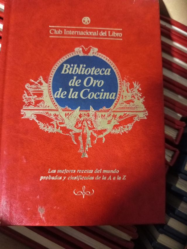 Biblioteca de oro de la cocina