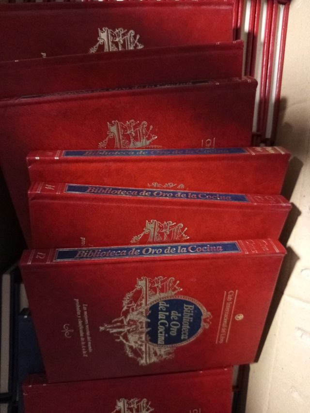 Biblioteca de oro de la cocina