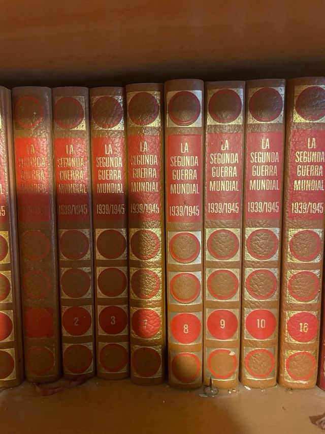 Coleccion 18 tomos la segunda guerra mundial