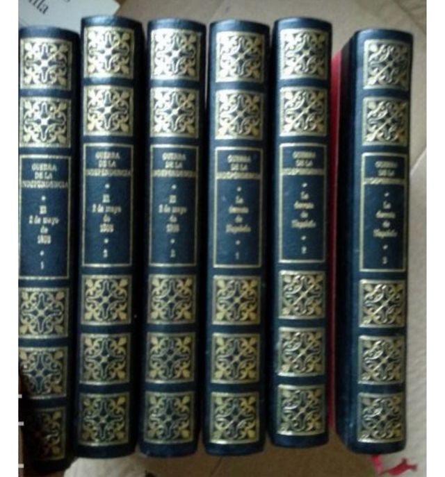Coleccion 6 tomos guerra de la independencia