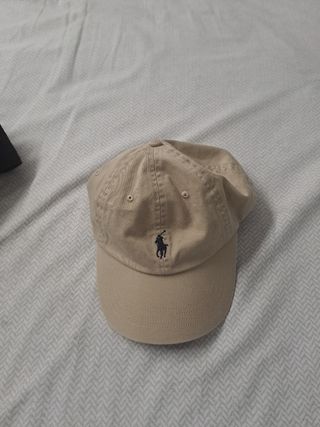 Gorra Ralph Lauren Beige