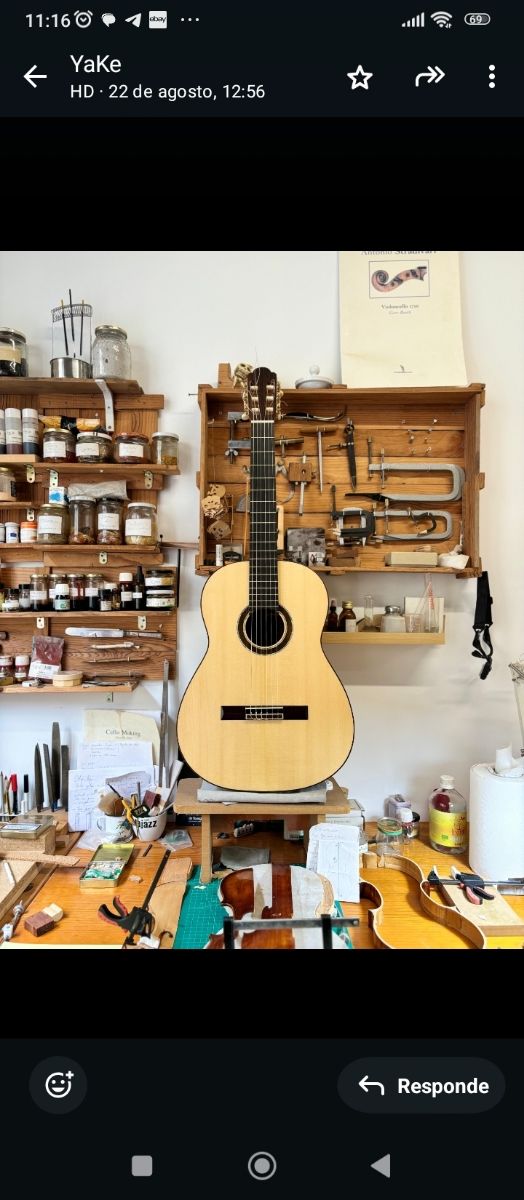 GUITARRA ESPAÑOLA ARTESANA