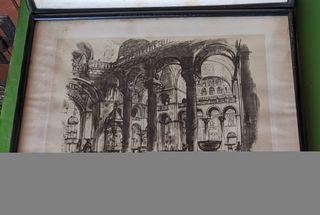 3 stampe vintage "Piazze d'Italia"