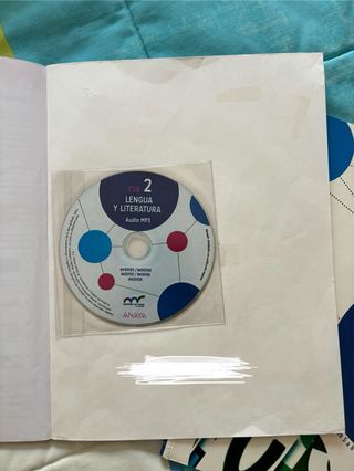 Libro de texto lengua y literatura de anaya