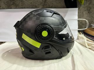 CASCO MOTO MODULAR LS2 VORTEX CARBONO