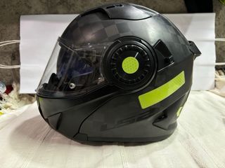 CASCO MOTO MODULAR LS2 VORTEX CARBONO