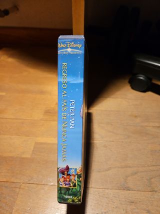 Peter Pan 2 Disney VHS con autógrafo exclusivo