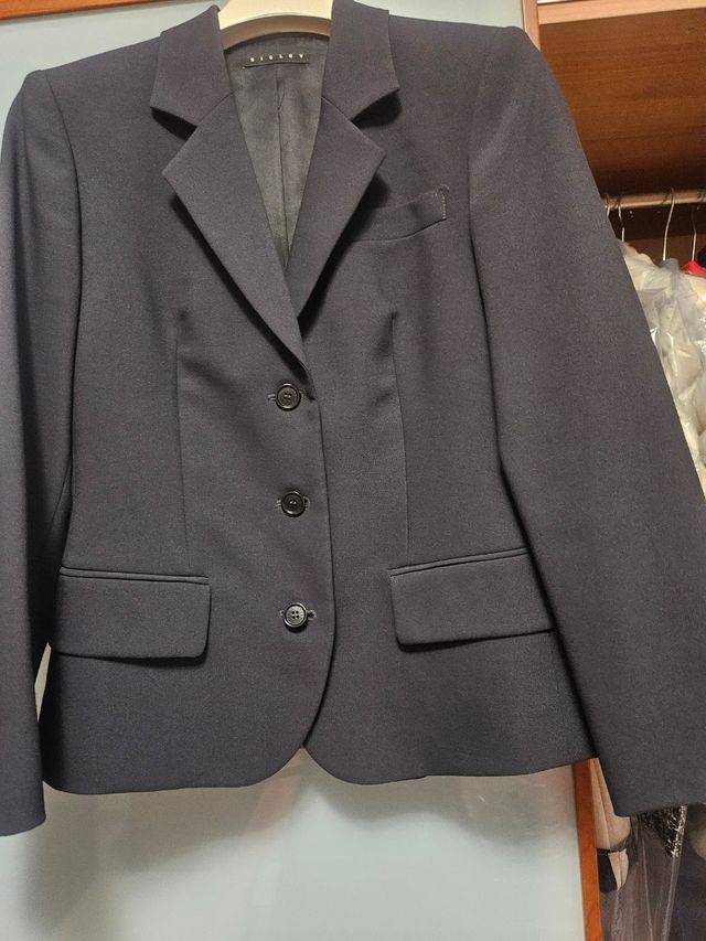 Giacca donna blu Sisley