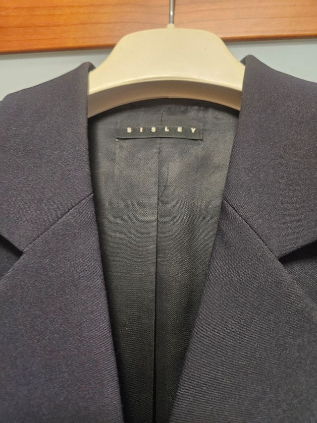 Giacca donna blu Sisley