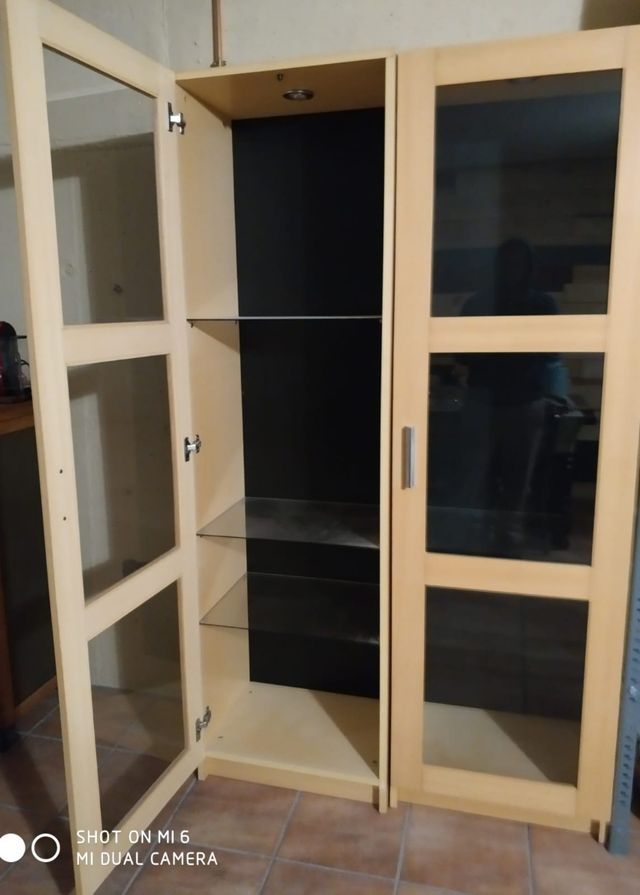 Mueble salón / vitrina / exhibidor (x2)