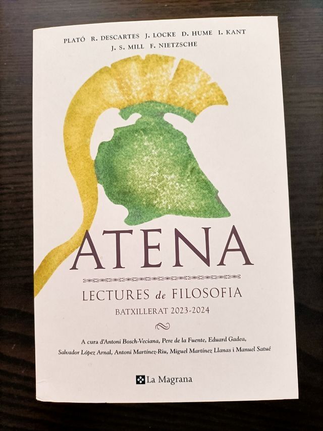 Atena, libro segundo bachillerato