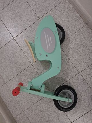 Moto madera infantil