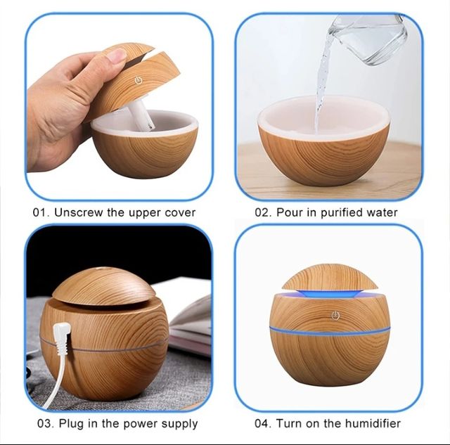 Humidificador de aire ultrasonico USB