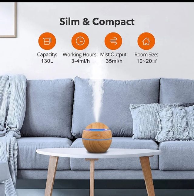 Humidificador de aire ultrasonico USB