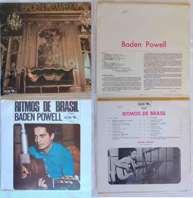 BADEN POWELL (Jazz) - 2 discos LPs