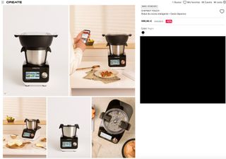 Robot de cocina interactivo Create Chefbot Touch