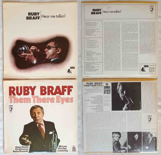 RUBY BRAFF (Jazz) - 2 discos LPs