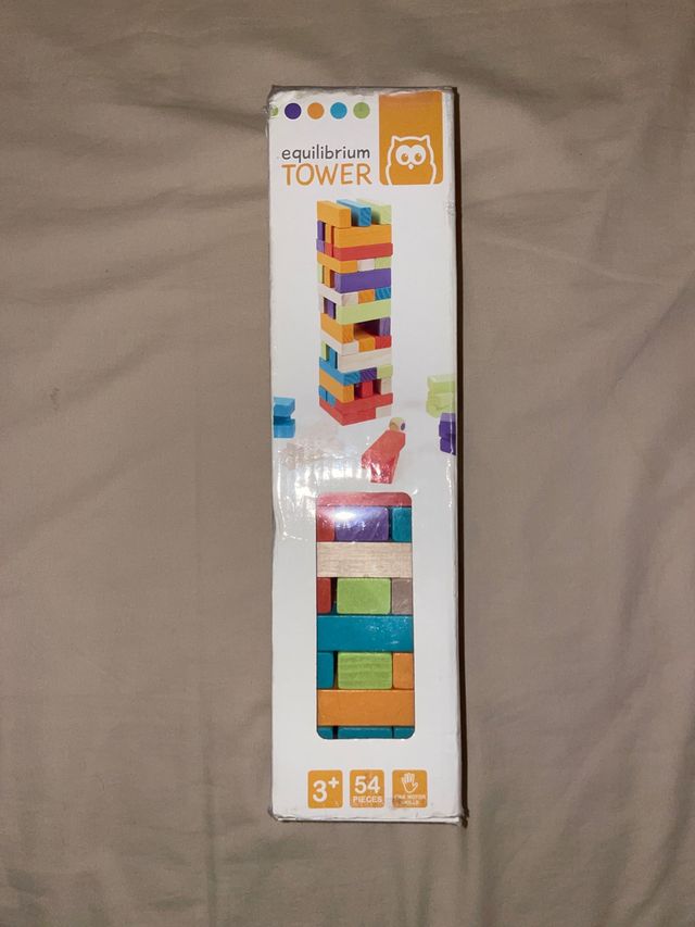 Juego de torre equilibrio