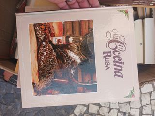 Libri di cucina vintage 
