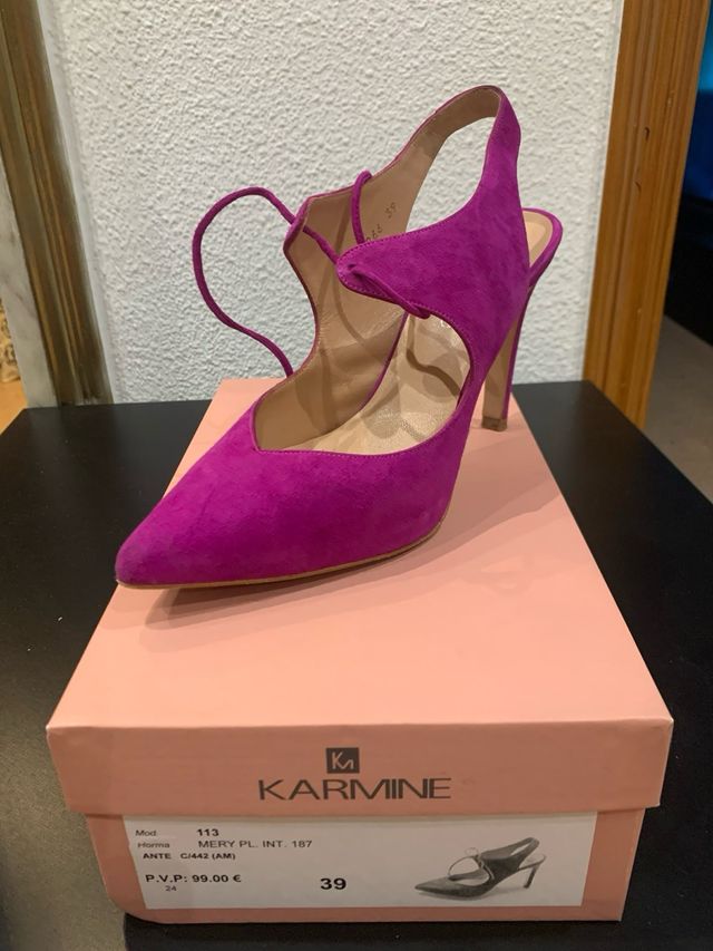 Zapatos de piel KARMINE