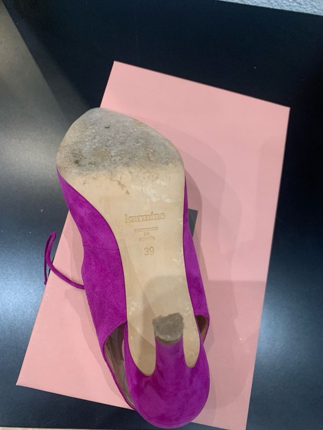 Zapatos de piel KARMINE