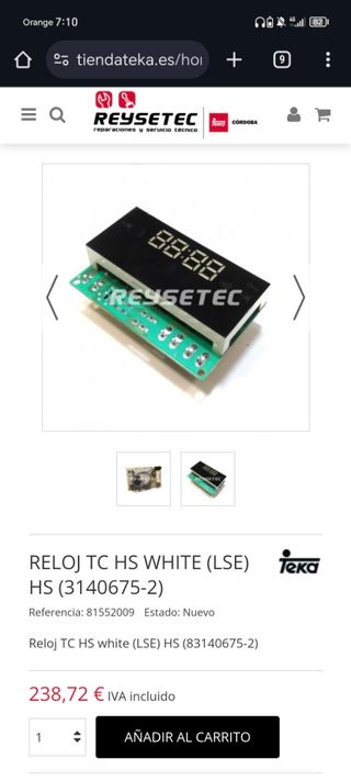 Reloj TC HS white (LSE) HS (83140675-2)