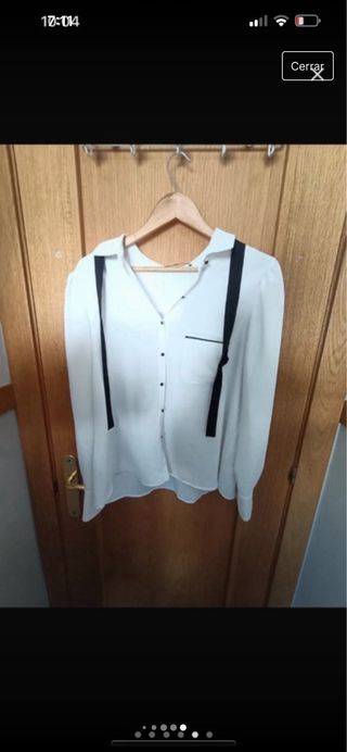 Camisa mujer Violeta by Mango