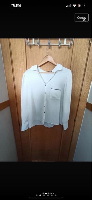 Camisa mujer Violeta by Mango