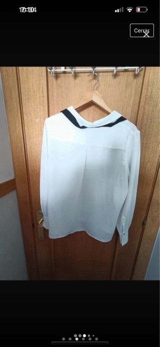 Camisa mujer Violeta by Mango