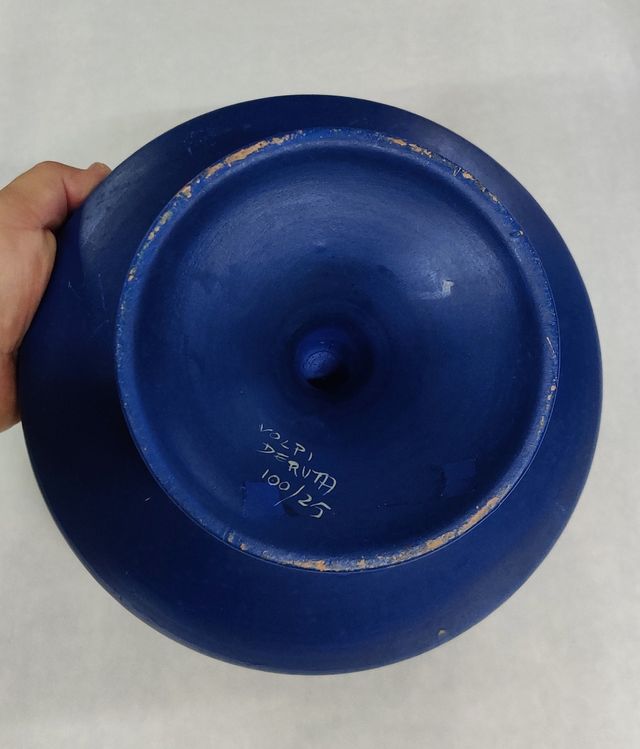 Anfora Deruta vintage anni '60 firmata da Volpi 