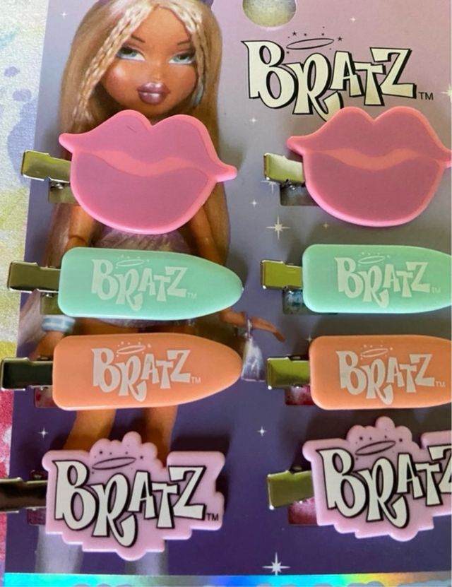 No mark hair clips 8 mollette per capelli Bratz