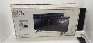 Black+Decker BXCSH1800E Convector, 1800 W, Negro