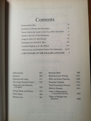 Diccionario inglés Webster's Concise