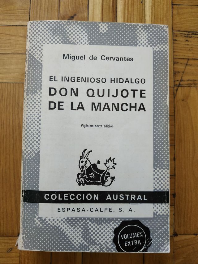 Libro Don Quijote de la Mancha