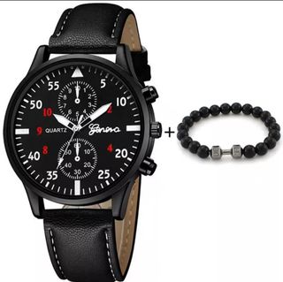 Reloj hombre Geneva +pulsera nuevo