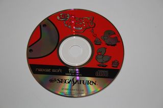 Sega Saturn Motteke Tamago With Ganbare! Jap rare